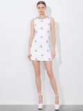 CLYDE MINI DRESS - OFF WHITE