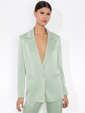 DENNY BOYFRIEND BLAZER - SAGE