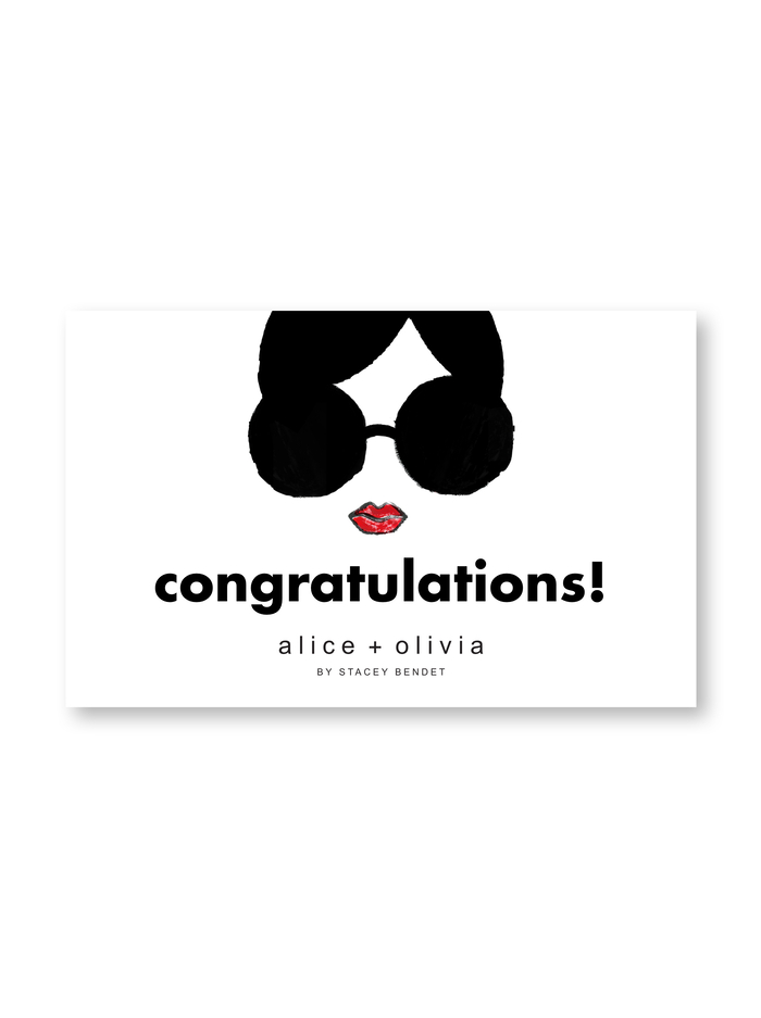 CONGRATULATIONS E-GIFT CARD -